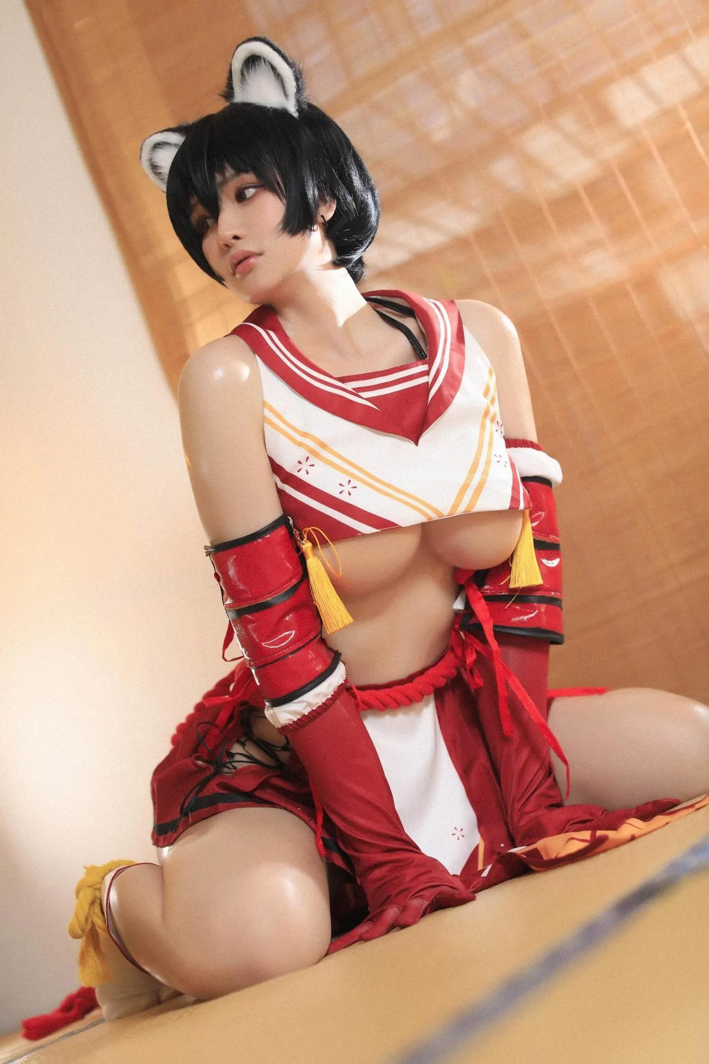 前羽rr – NO.10 碧蓝档案 春日椿 [33P]插图9